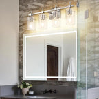 SOLFART 4 Light Bathroom Vanity Lights Bathroom Lights Over Mirror Vintage Bath - Image 2