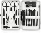 Manicure Set, Jubolion 19pcs Stainless Steel Professional Nail Clippers by Jubolion