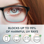 Stylish Blue Light Blocking Glasses - Image 2