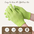 4 Pairs Exfoliating Gloves for Shower, Shower Gloves, Body Scrubber, Korean - Image 9