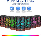 Essential Oil Diffuser- Aromatherapy Diffuser with7 Colors Light and Auto-Off - Image 2