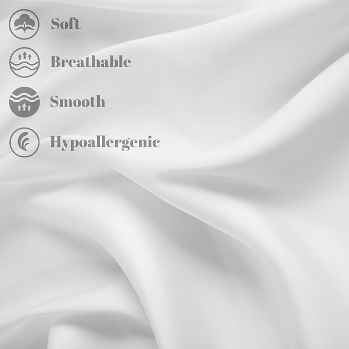 100% Mulberry Silk Pillowcase Set of 2 - Image 3