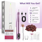 TUOBEO Cordless Nail Drill Electric Nail File Kit, Rechargeable Efile Set - Image 8