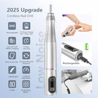 TUOBEO Cordless Nail Drill Electric Rechargeable File Kit, Professional Efile - Image 3