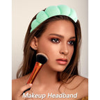 VELSCRUN Spa Headband, Makeup Face Wash Skincare Headbands, Stuff - Image 3