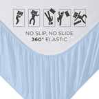 Royale Linens Fitted Sheet Twin - Image 5