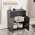 Salon Staion Hair Color Bar Organizers, Hair Color Rack, Barber Station Cabinet - Image 6