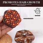 Wooden Scalp Massager for Hair Growth Support, Bamboo Scalp Massager Brush for - Image 6