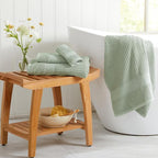 Springtree Home 100% Cotton Bath Towel Set of 4 | Super Soft & Absorbent - Image 4