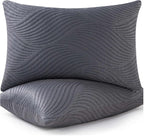 King Size Pillows Set of 2 Cooling Memory Foam Pillows by Smilereve