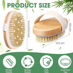 Gejoy 2 Pcs Dry Brushing Body Brush - Image 2