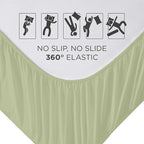 Royale Linens Fitted Sheet California King - Image 5