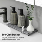 Razborci Instant Dry Sink Caddy Kitchen Sink Organizer, Quick Drying Stone Tray - Image 5