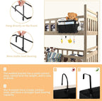 Bedside Storage Organizer 5 Pockets - Image 3