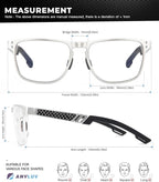 ANYLUV Blue Light Blocking Glasses Men Computer Gaming Glasses Lightweight - Image 4