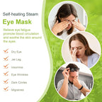 10 Packs Steam Eye Mask, Wormwood Steam Eye Masks Disposable, Self-Heating - Image 3