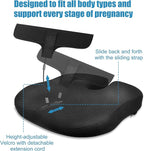 Car Seat Cushion for Pregnant Drivers and Passengers, NHTSA Recommended Prevent - Image 4
