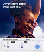 Hearprotek Concert Ear Plugs, 2Pairs Reusable high Fidelity Musician Ear Plugs - Image 3