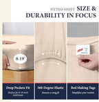 100% Egyptian Cotton King Size Sheets Set - Image 4