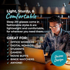 Sleep ZM Blue Light Blocking & Light Sensitivity Glasses - Image 4