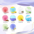 TranquilBliss Bath Bombs for Women, Natural Bubble Bathbombs, Dry Skin - Image 2