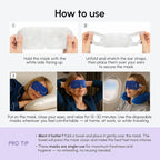 MAREE Heated Eye Masks for Dry Eyes – Steam Eye Mask Disposable – Lavender Self - Image 6