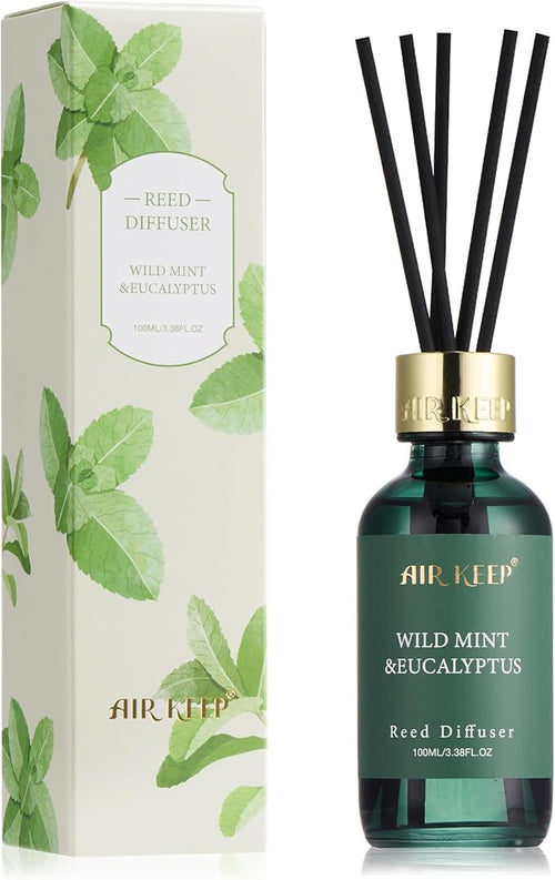 Airkeep Reed Diffuser Set, 3.38 fl oz by Airkeep