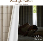 Pinch Pleated Plaid Curtains Blackout Linen Gingham Curtains - Image 4