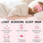 Bonuci 12 Pack Sleep Mask Blackout 3D Eye Mask - Image 5