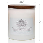 Carolina Enchanting Lavender Scented Candle, 16 oz Wellness Relaxing - Image 5