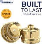 HammerHead Showers® Solid Metal Shower Head Filter – KDF 55 Shower Filter - Image 4