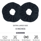 IVARYSS Super Towel Scrunchies for Drying Hair, Absorbent and Soft Microfiber - Image 3