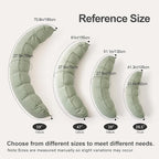 Peallow – Long Round Body Pillow - Image 2