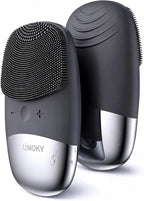 Facial Cleansing Brush, 3-in-1 Electric Silicone Face Scrubber, Vibrating by Uimoky