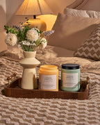 M&SENSE Lemon Vanilla Scented Candles, 19.4oz Organic Soy Wax, 110 Hours Long - Image 8