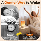 10-60 Mins Simulate Sunrise Alarm Clock: Gentle Wake Up Light Adjustable - Image 3