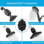 Yodel Shower Filter Matte Black - Image 5
