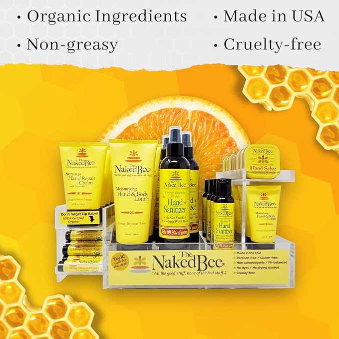 The Naked Bee Lavender and Beeswax Hand Cream Intensive Nourishing Cream - Image 3