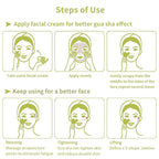 Gua Sha Facial Tools, Jade Guasha Tool - Image 4