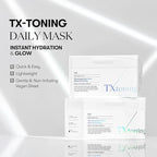 VT COSMETICS TX Toning Daily Mask 30 Sheets, Tranexamic Acid, Niacinamide - Image 2