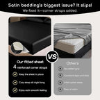 MR&HM Satin Sheets King Size - Image 4