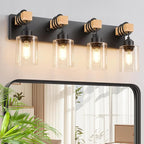 Licperron 4-Lights Farmhouse Vanity Lights by Licperron