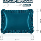Homiest Ruffle Satin Pillowcase - Image 3