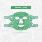 ZNÖCUETÖD Face Ice Mask Facial Ice Packs Gel Hot Cold Compress - Image 4