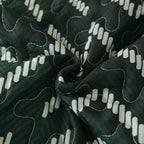 Dintszyayue Green Boho Quilt Set King Size, 3 Piece Aztec Texture Bedspread - Image 7