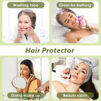 50 Pcs Large Disposable Shower Caps, Waterproof Clear Plastic Shower Cap - Image 6
