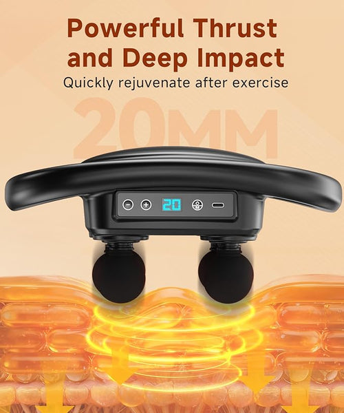 AERLANG Massage Gun Deep Tissue Muscle Massager, Back Massager - Image 2