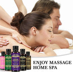 Pjordo 5 Pack Massage Oil for Massage Therapy, Sore Muscle, Syringa & Anti - Image 9