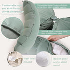 Peallow – Long Round Body Pillow - Image 4