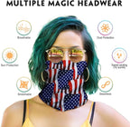 Venswell Neck Gaiter Face Mask Men Women, Seamless Bandana Rave Face Cover - Image 2